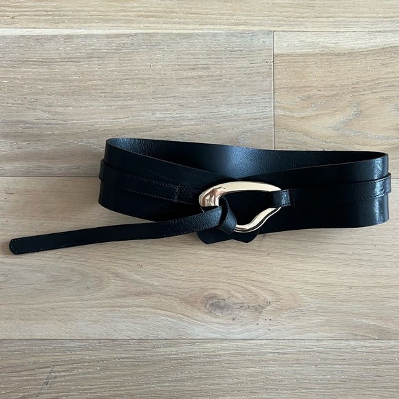 Zara Leather Sash Belt - Picture 2 of 4